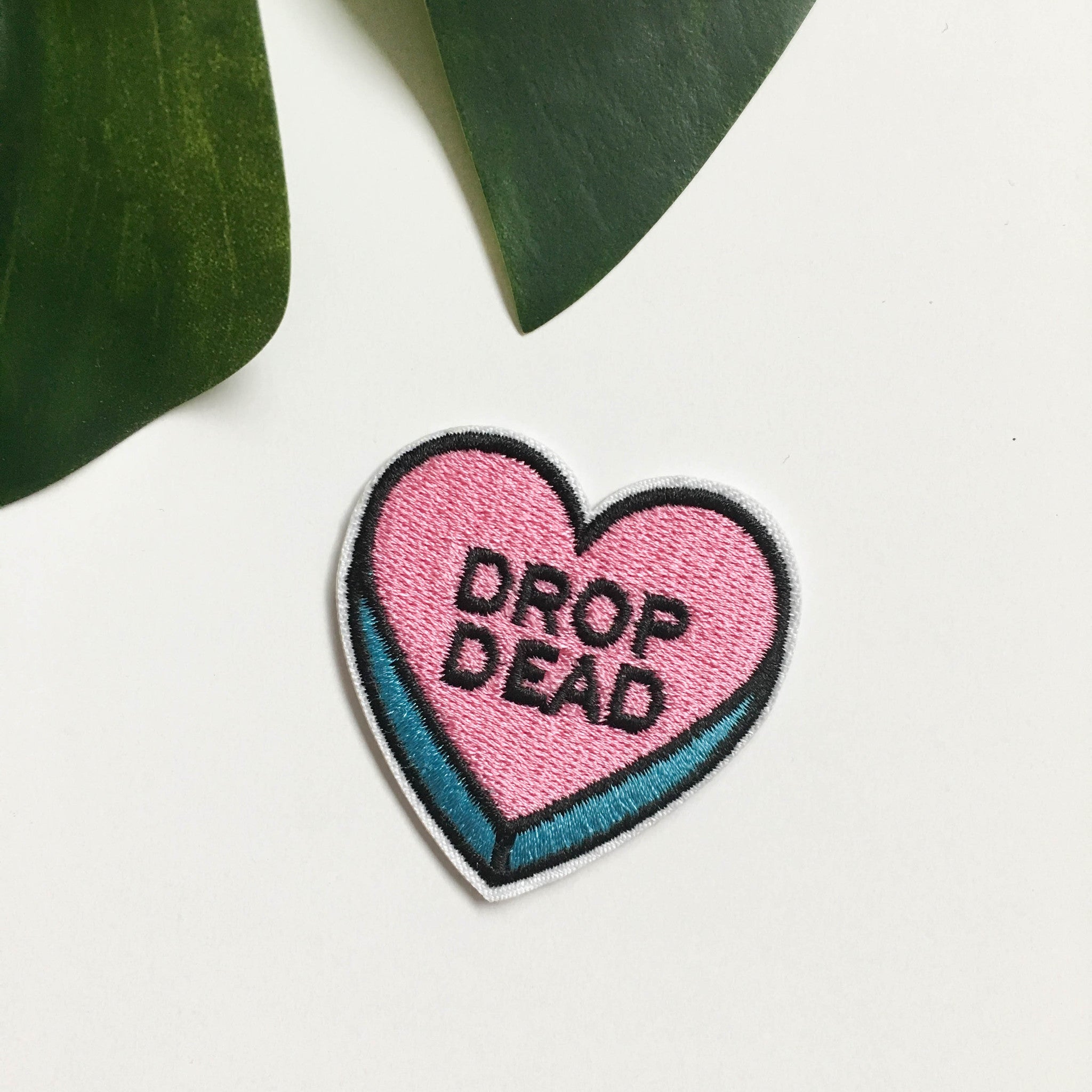 Iron on patches - Drop Dead